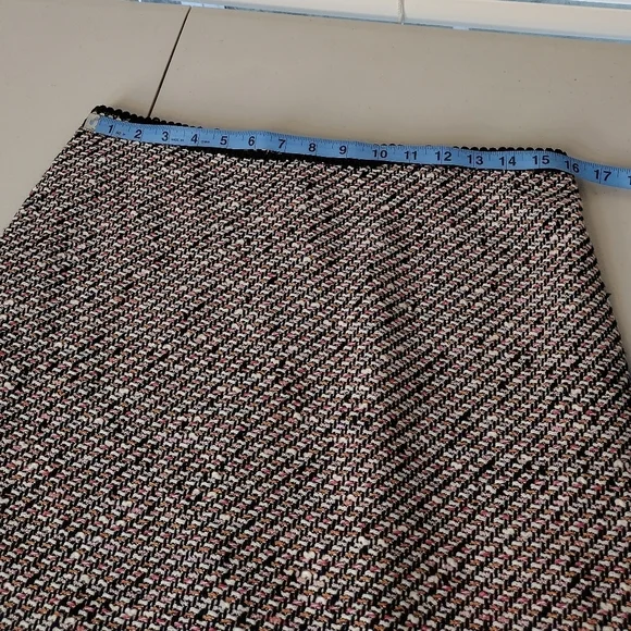 NWT Talbots Petite Women's Back Zipper Ombre Tweed Pencil Business Office Skirt - Picture 15 of 16